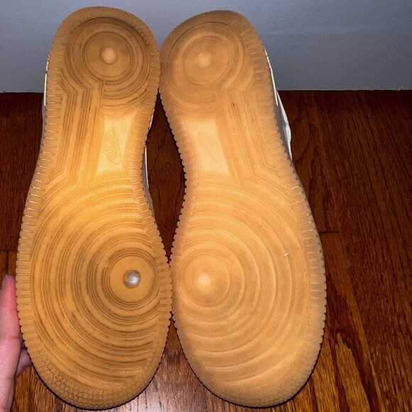 Nike Women's Air Force 1 Orange Pulse Size 5.5 - Picture 6 of 7